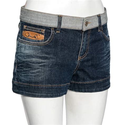 gucci women's shorts|gunna denim gucci shorts.